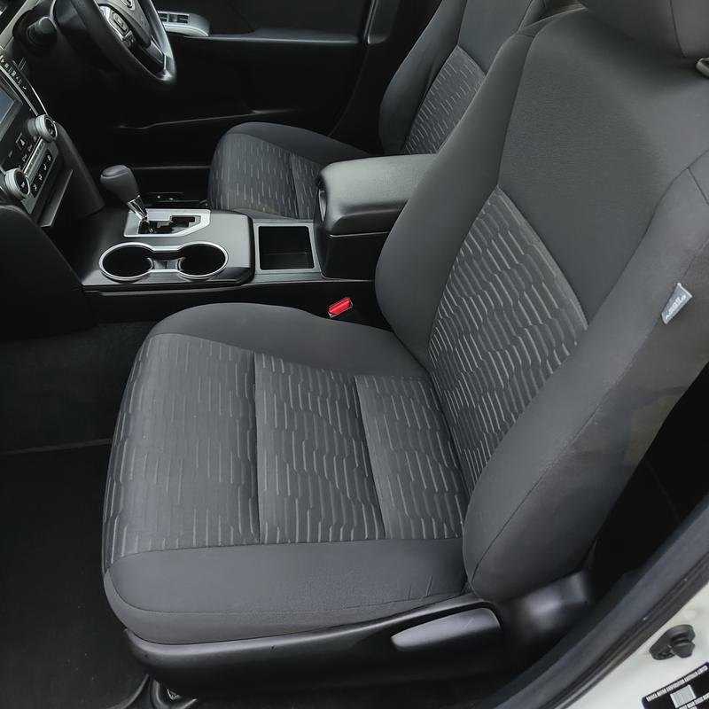 Toyota Camry after a MAD detail: interior steam clean