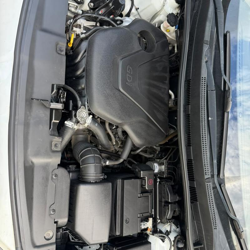 Hyundai after a MAD detail: engine bay
