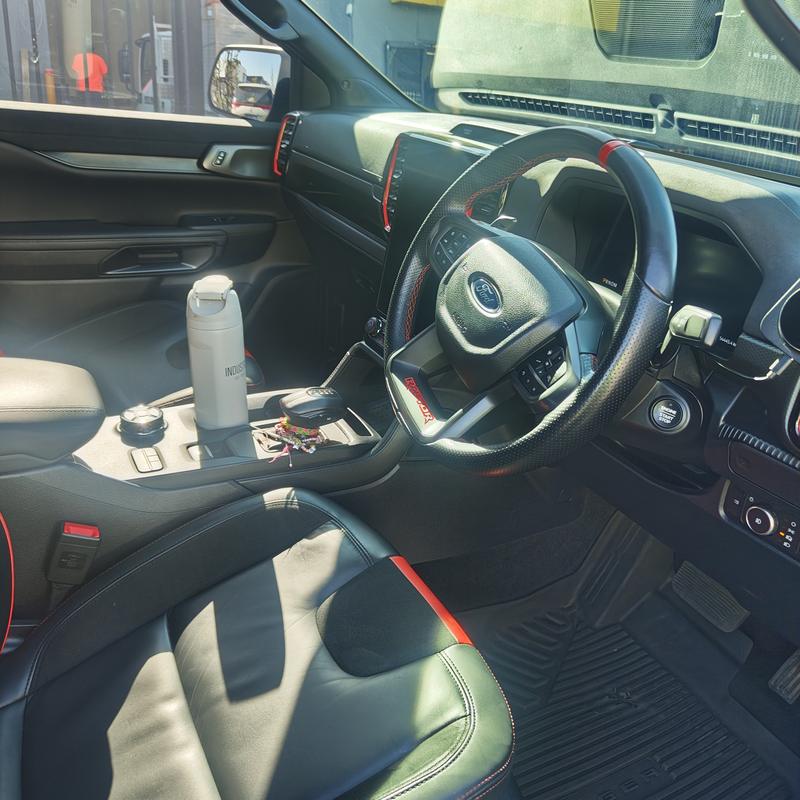 Ford Ranger Raptor after a MAD detail: interior detail